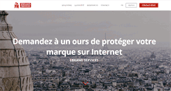 Desktop Screenshot of ebrandservices.fr