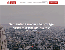 Tablet Screenshot of ebrandservices.fr